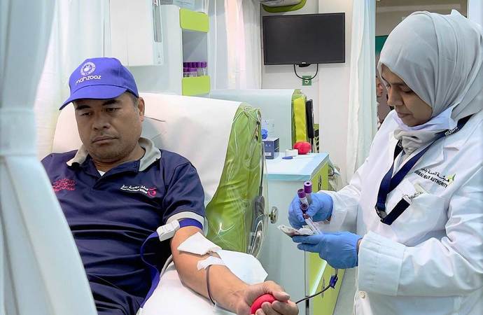 ورشة حكومة دبي تنظم حملة للتبرع   بالدم بالتعاون مع هيئة صحة دبي
