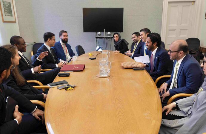 الإمارات وبريطانيا  تبحثان تنمية  الشراكة الاقتصادية وتعزيز التعاون 