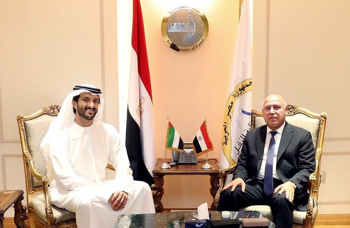 الإمارات ومصر تبحثان  تنمية الشراكة الاقتصادية 