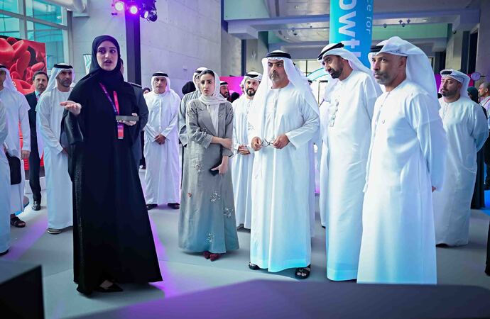 افتتاح معرض جامعة خليفة  للبحوث والابتكار 2025