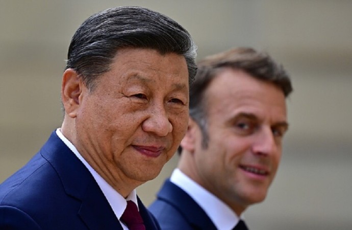 ماكرون يشهر أداة مكافحة  الإكراه  في وجه الصين