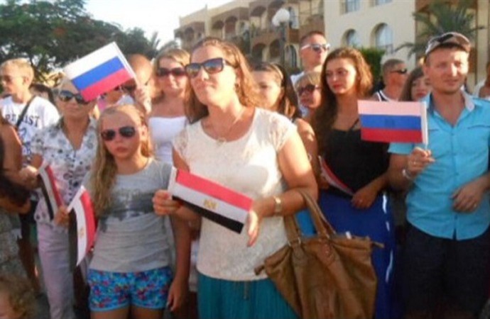 زيادة كبيرة في عدد  السياح الروس الى مصر 