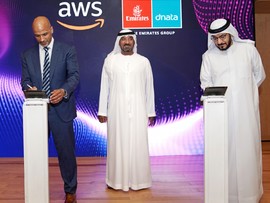 تعاون بين مجموعة الإمارات  و"أمازون ويب سيرفيسيز"