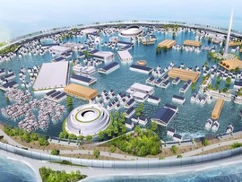  مدينة عائمة أشبه بسفينة نوح, اليابانيون يكشفون عن Dogen city