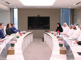 الإمارات وفرنسا تناقشان تنمية التجارة البينية وتحفيز الاستثمار في كل القطاعات