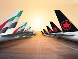 طيران الامارات و"اير كندا " يوسعان شراكة الرمز لتشمل رحلات مونتريال