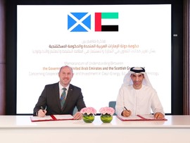 الإمارات واسكتلندا توقعان مذكرة تفاهم  لتعميق التعاون في مجالات الاستثمار 