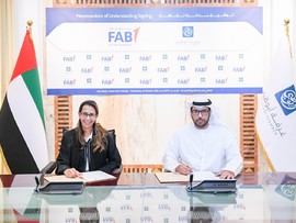 مذكرة تفاهم بين غرفة أبوظبي  وبنك ابوظبي لتعزيز بيئة الاعمال
