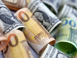 مكاسب طفيفة لليورو مقابل الدولار رغم ركود الاقتصاد الالماني