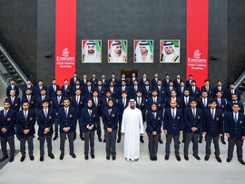 أكاديمية الإمارات لتدريب الطيارين  تحتفل بتخريج 58 طياراً جديداً