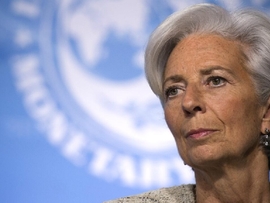 لاجارد :البنك المركزي الاوروبي  قد يخفض نسبة الفائدة في الصيف