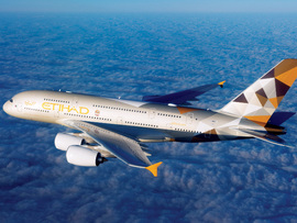 نمو ملحوظ في حركة المسافرين والشحن لشركة الاتحاد للطيران