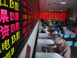 الأسهم الصينية تتهاوى بعد تهديد  ترمب بفرض رسوم جمركية 10%  