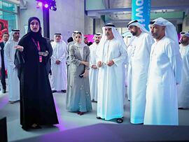 افتتاح معرض جامعة خليفة  للبحوث والابتكار 2025