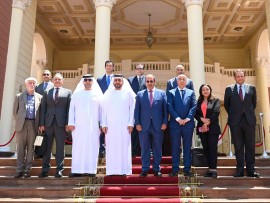 جامعة حمدان بن محمد تتعاون  مع جامعتي بورسعيد والبريطانية 