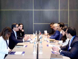 بن طوق يلتقي وزراء من قبرص  واليونان لتعزيز فرص التعاون 