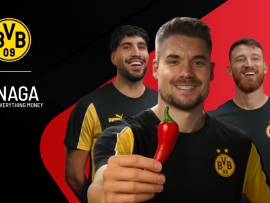  تطلق حملتها الإعلانية ا  بالشراكة مع بوروسيا دورتموند NAGA