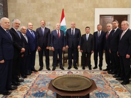 الرئيس عون ل إدارة غرفة طرابلس : الإستثمار طريقنا الى التعافي 