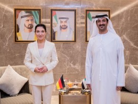 الإمارات وألمانيا تبحثان فرص  تنمية الشراكة الاقتصادية 