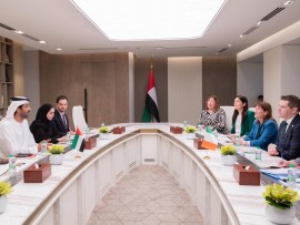 الإمارات وإيرلندا تبحثان توسيع  التعاون بين مجتمعي الأعمال 