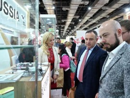 22 شركة روسية تعرض  منتجاتها الغذائية في مصر