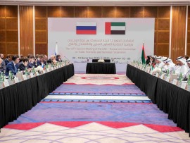 الإمارات وروسيا تبحثان تعزيز  التعاون في الاقتصاد الجديد 