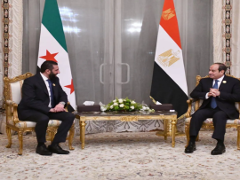  لأول مرة بعد سقوط الأسد انعقاد  ملتقى اقتصادي مصري سوري 