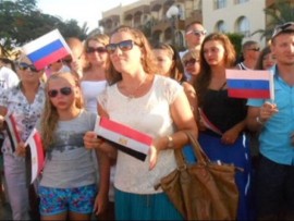 زيادة كبيرة في عدد  السياح الروس الى مصر 